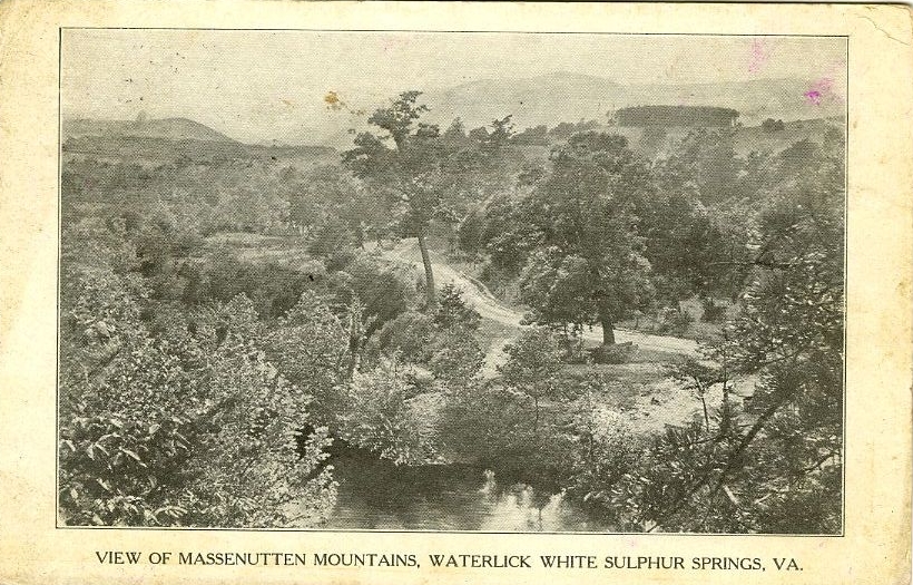 View of Massenutten Mountains, Waterlick, White Sulphur Springs, VA