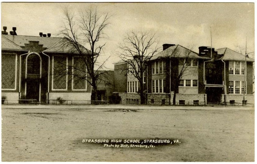 Strasburg High School, Strasburg, VA. · Shenandoah County Library Archives
